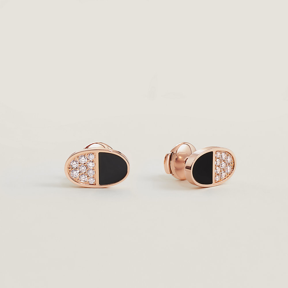 Chaine d'ancre Verso earrings | Hermès USA